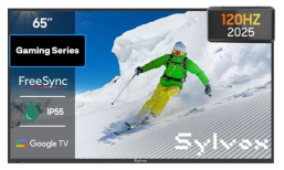 65" Gaming Outdoor TV