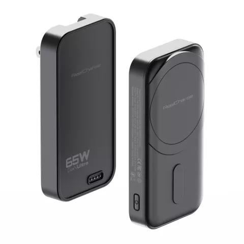 2-in-1 Powerbank (5.000 mAh) und Ladegerät (65 W) – Reise-Bundle